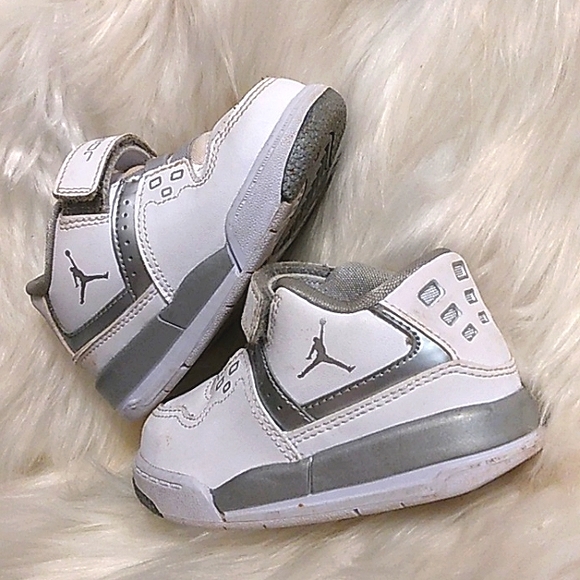Rare Toddler NIKE JORDAN Flight 23 5c Girl/Boy Sneakers GUC - Picture 6 of 14